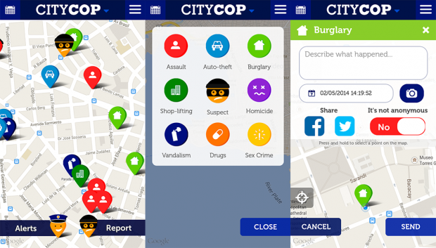 Imagens de divulgação do CityCop